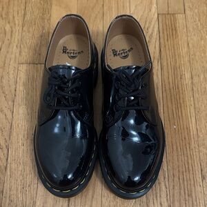 Dr. Martens Glossy Black Oxfords